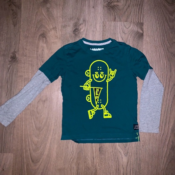 Hawk Co. Tony Hawk Long Sleeved Boy’s Shirt Size 7-8 - Picture 1 of 5
